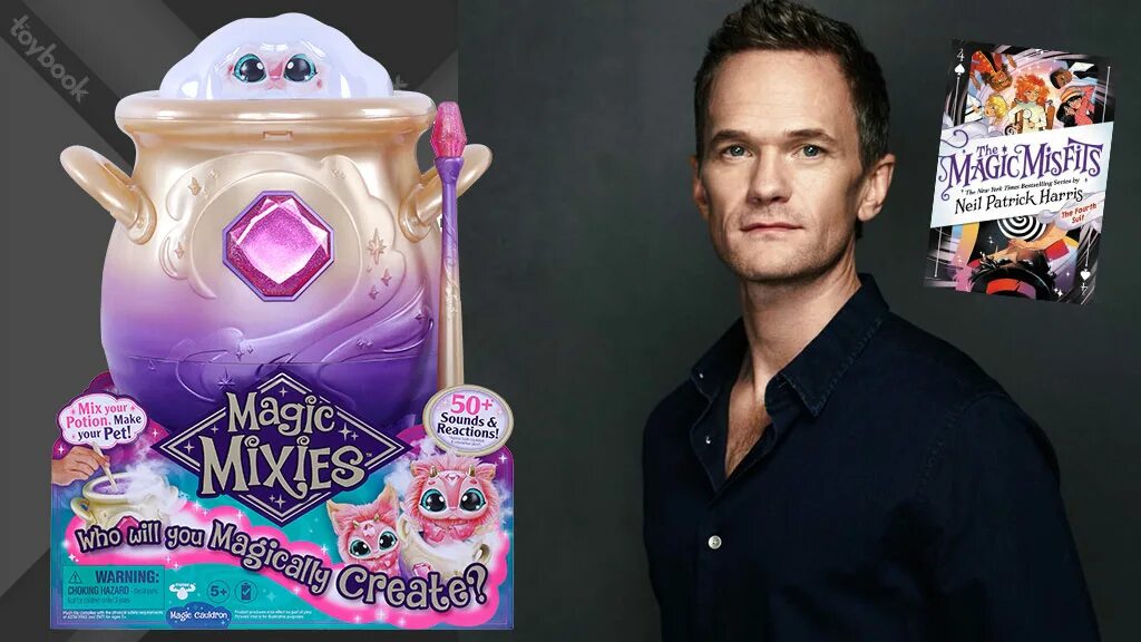 Мэджик настоящий человек как выглядит Moose Toys Names Neil Patrick Harris 'Magic Ambassador' for Magic Mixies Magic C