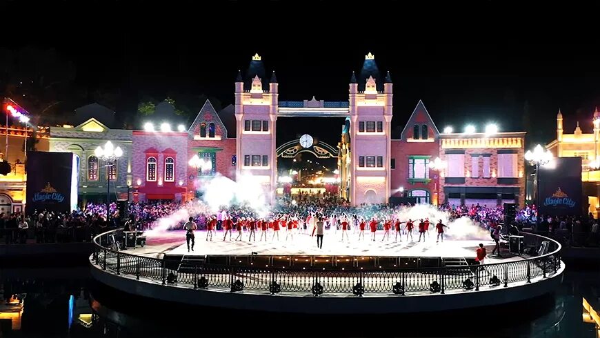 Мэджик сити ташкент фото UzNews - AKFA Lighting осветила новый столичный парк Magic City