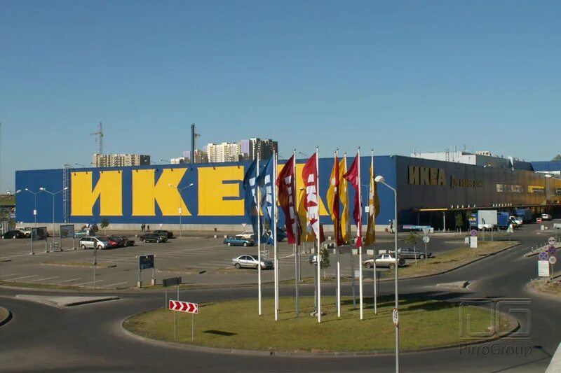 Мега 4 микрорайон икеа химки фото Фото Торговый центр IKEA, г. Химки - Утепление плоской кровли - PirroGroup