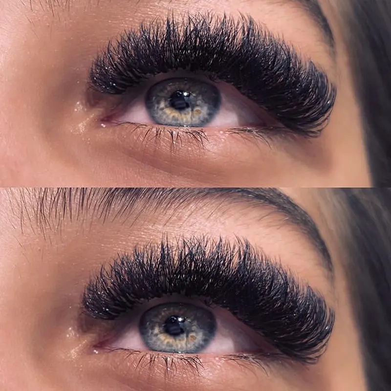 Мега ресницы фото LU(M) Curl Lash Extensions 0.07mm Mix 7-17mm 7mm, 8mm, 9mm, 10mm, 11mm, 12mm, 13