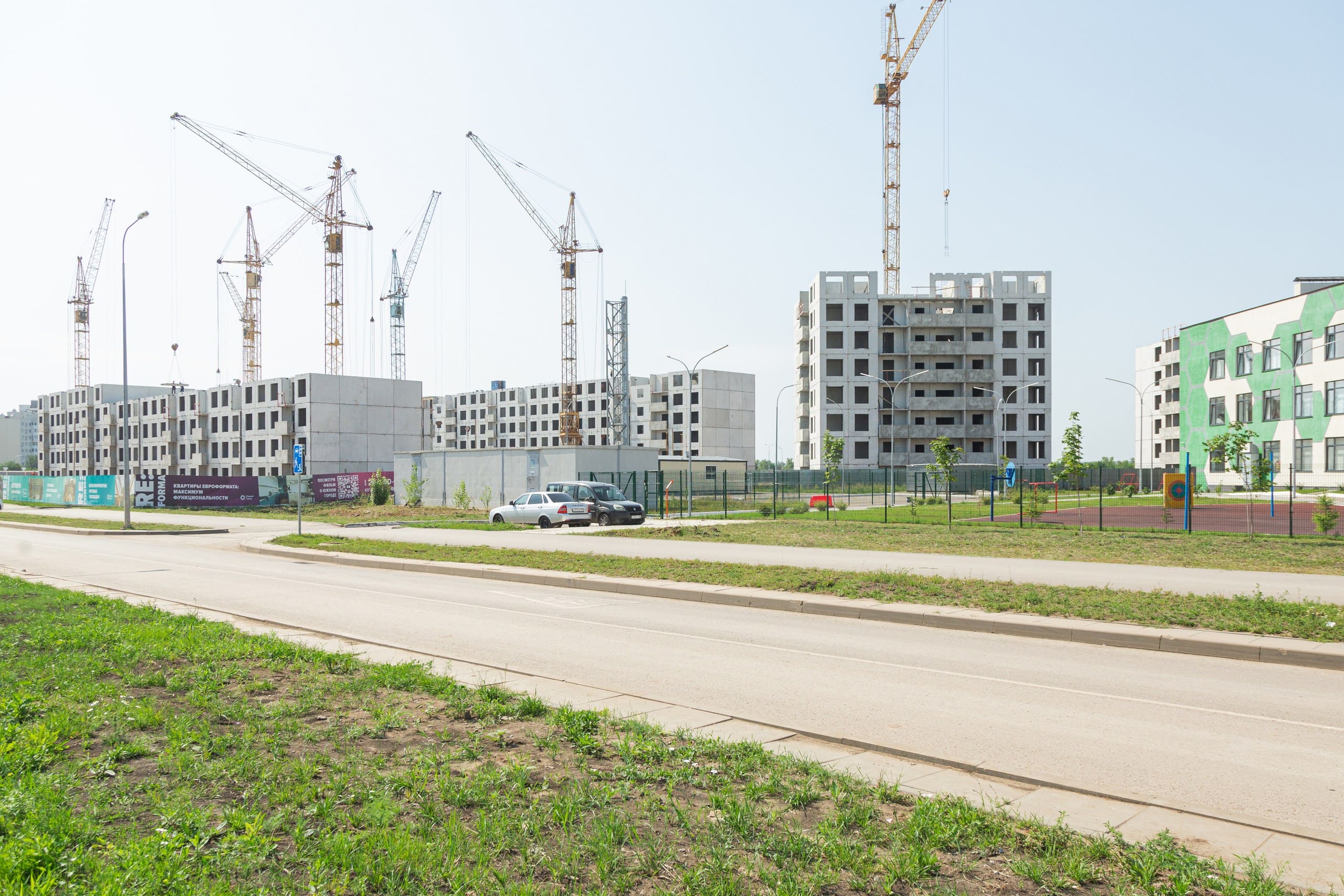 Мегалайф 63 микрорайон сити 2 фото Re:Forma - 2023-07 - Ход строительства