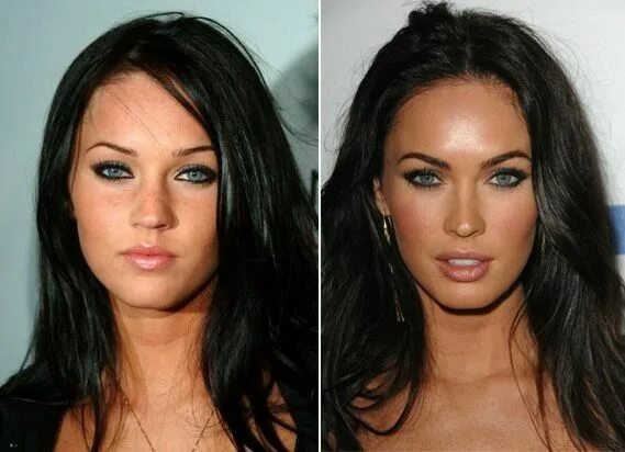 Меган фокс до пластики и после фото Pin on ❤ MEGAN FOX ❤ Celebrity plastic surgery, Bad plastic surgeries, Plastic s