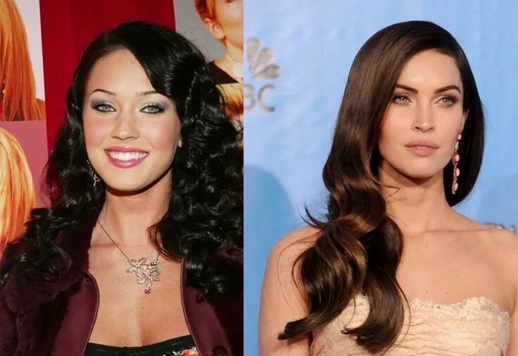 Меган фокс фото до и после Megan Fox's What: Celebrities before and after plastic surgery #after #before #c