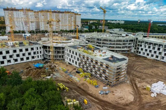 Мегашкола воронеж фото В Новой Усмани под Воронежем завершается строительство школы на 1101 место АиФ В