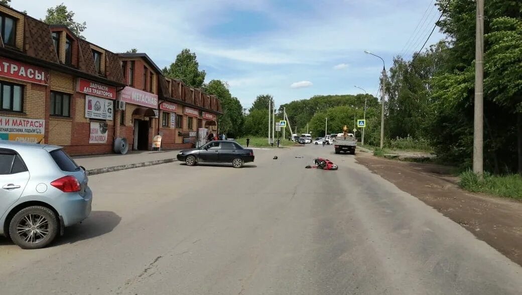 Мегаснаб сернурский тракт 13а фото В Йошкар-Оле 32-летний мужчина на скутере врезался в грузовик Новости Йошкар-Олы