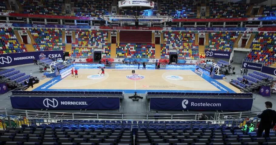 Мегаспорт арена баскетбол фото Stock videa na téma Stadium Seating -videoklipy ve 4K a HD Shutterstock