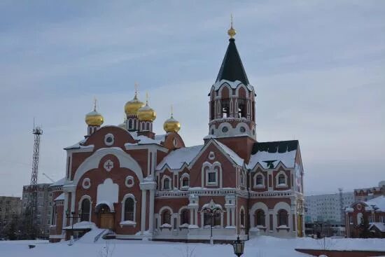 Мегион фото города Приход храма Покрова Божией Матери - Picture of Parish Church of the Intercessio