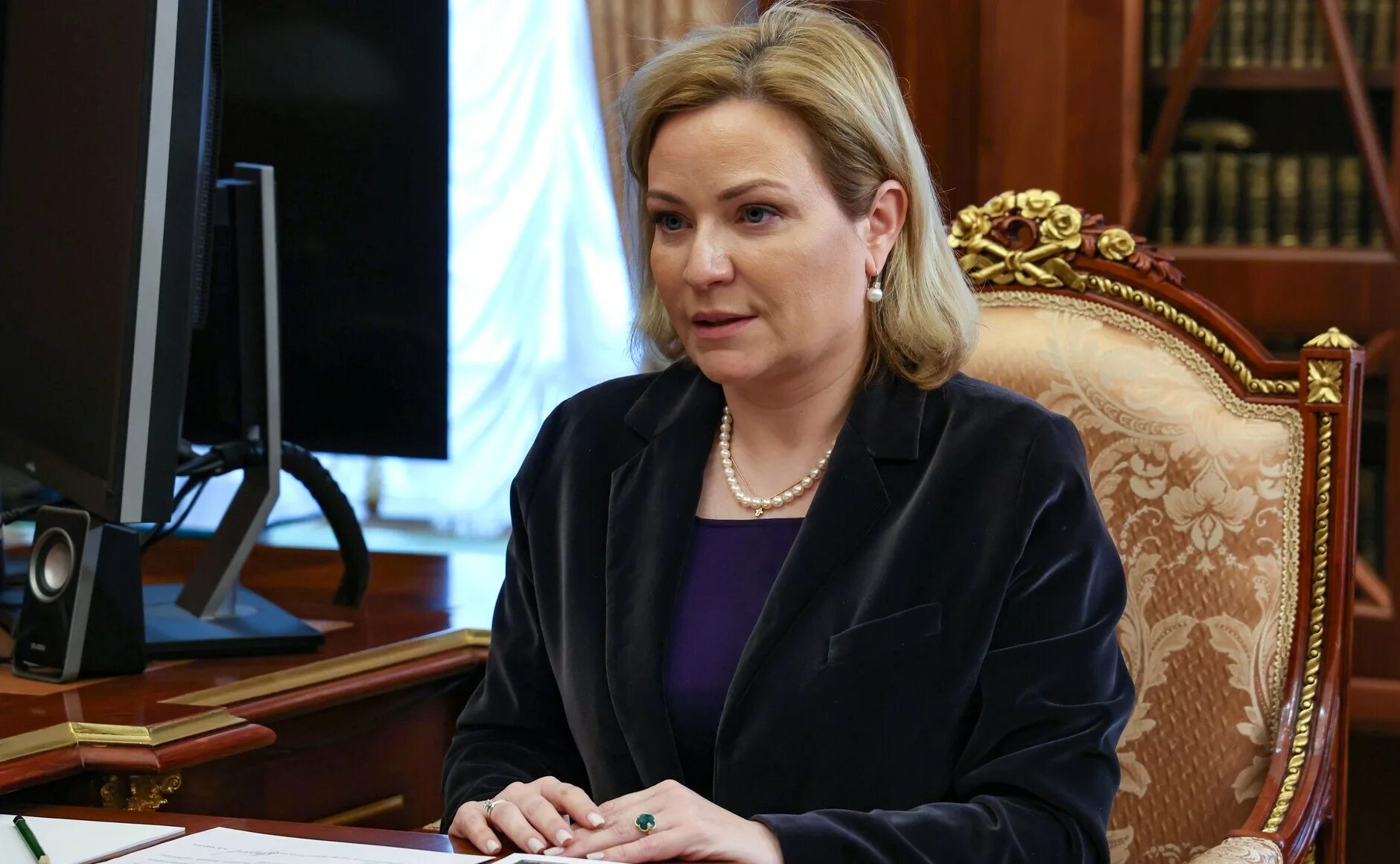 Министр культуры любимова фото Meeting with Minister of Culture Olga Lyubimova * President of Russia