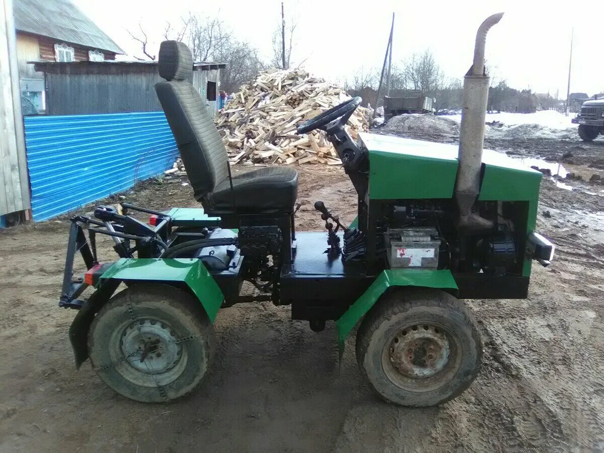 Минитрактор самодельный переломка 4x4 купить на авито Самодельные мини-трактора Дмитрия Жигалова самоделкин друг Дзен