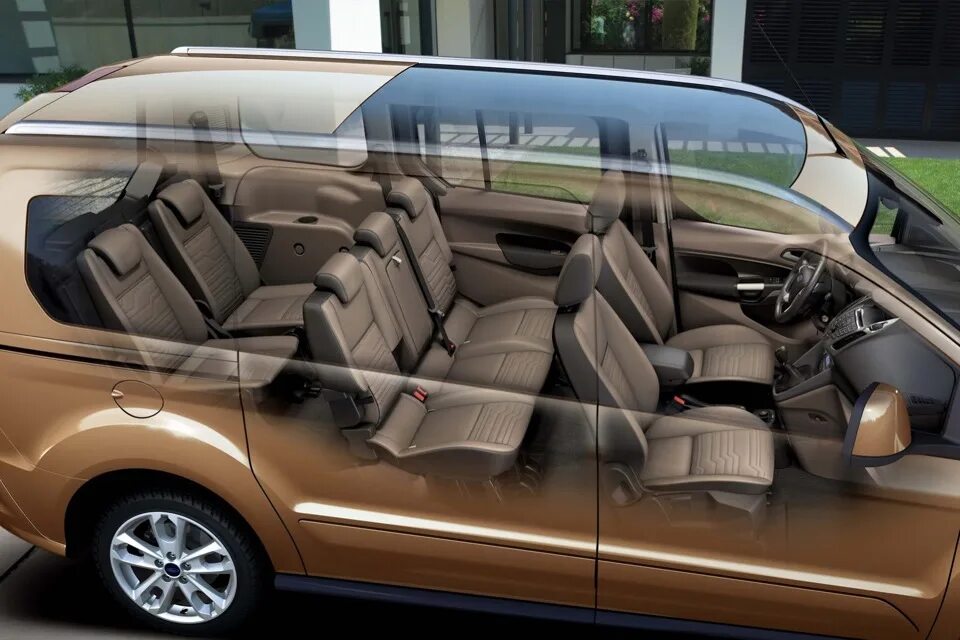 Минивэн 7 мест фото Ford Tourneo Connect - Ford Mondeo IV, 2 л, 2011 года просто так DRIVE2