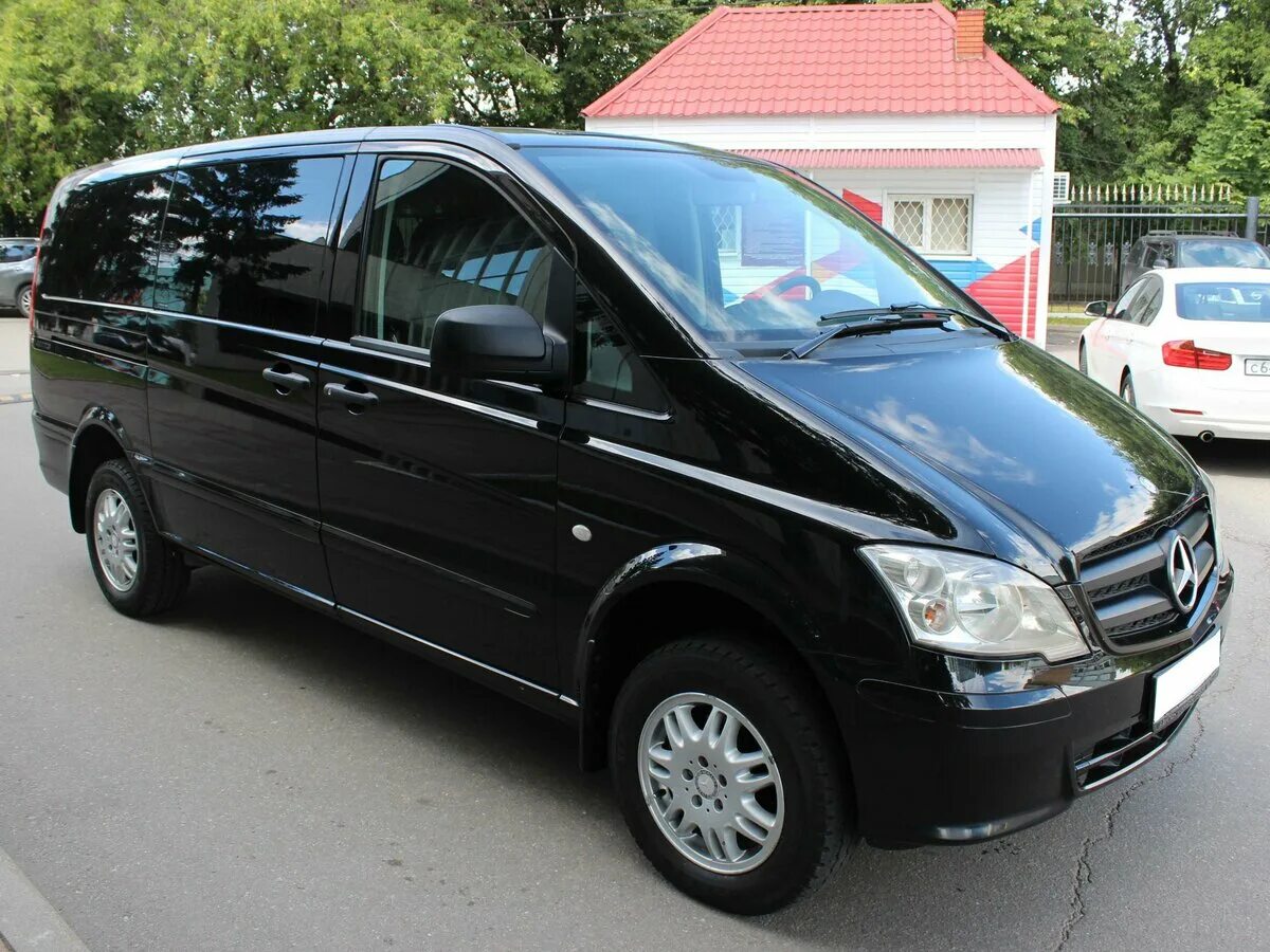 Минивэн вито мерседес фото Купить б/у Mercedes-Benz Vito II (W639) Рестайлинг 116 CDI L2 2.1d AT (163 л.с.)