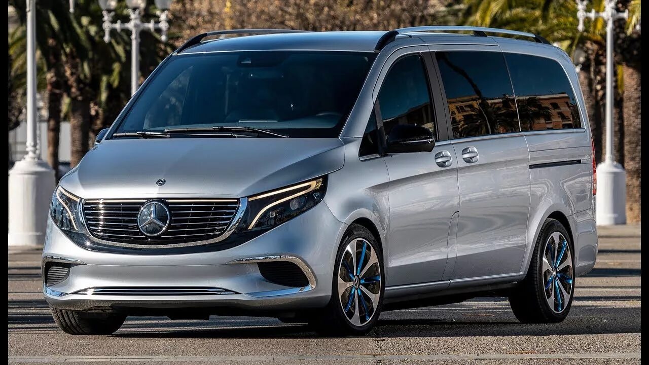 Минивэн вито мерседес фото Mercedes-Benz EQV 2020 - полностью электрический минивэн премиум-класса. - смотр