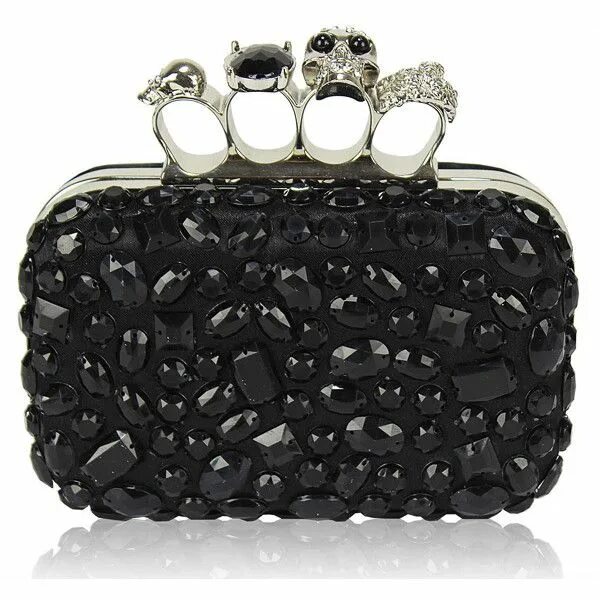 Минодьер сумка фото Designer Clothes, Shoes & Bags for Women SSENSE Skull accessories, Black crystal