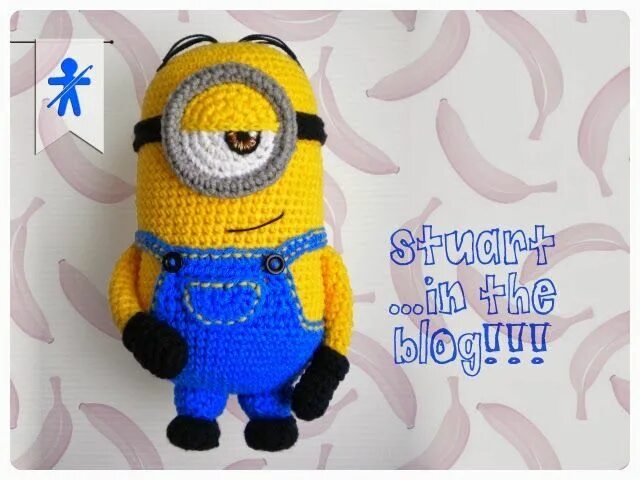 Миньоны крючком схема и описание амигуруми вязаные игрушки Amigurumi patrones gratis, Minions de ganchillo, Minions amiguru