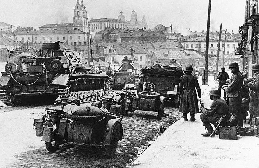 Минск 1941 фото Оккупация СССР: как выглядели советские города под немцами