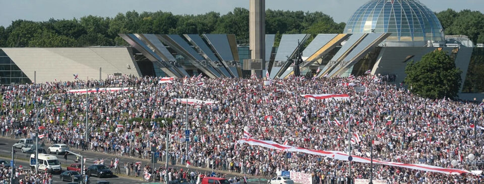 Минск фото 2020 "Самый массовый митинг в истории": акция протеста в Минске собрала более 220 тыс