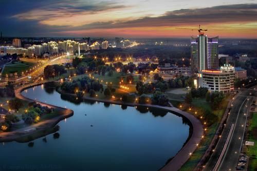 Минск фото отзывы Красочная вечерняя городская панорама Минска Фотограф, Фотосъемка, Фотографии