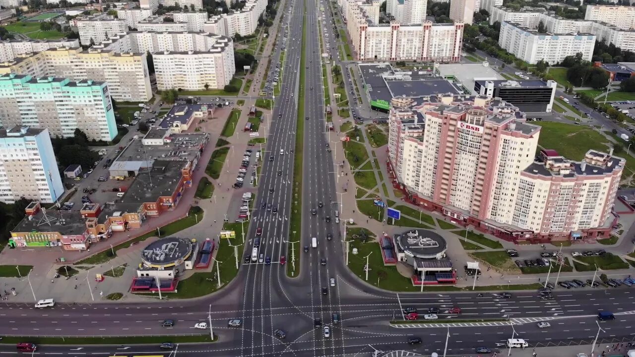 Минск каменная горка фото Минск, Каменная Горка с воздуха (аэросъёмка) - YouTube