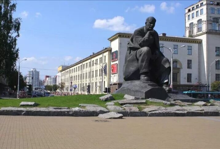 Минск площадь якуба коласа фото Минск. Площадь Якуба Колоса и её окрестности Записки на рюкзачке Дзен