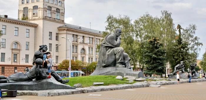 Минск площадь якуба коласа фото Площадь якуба коласа в минске - Фото