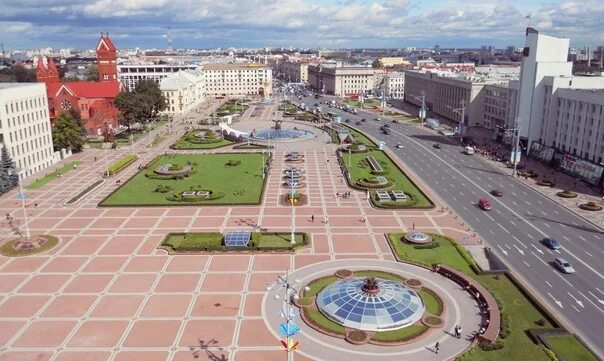 Минск площади фото Площадь города минска