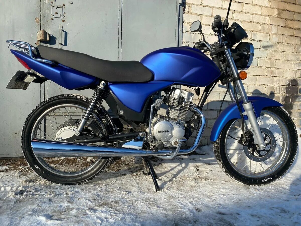 Минск синий фото Авария Минск Д4 125