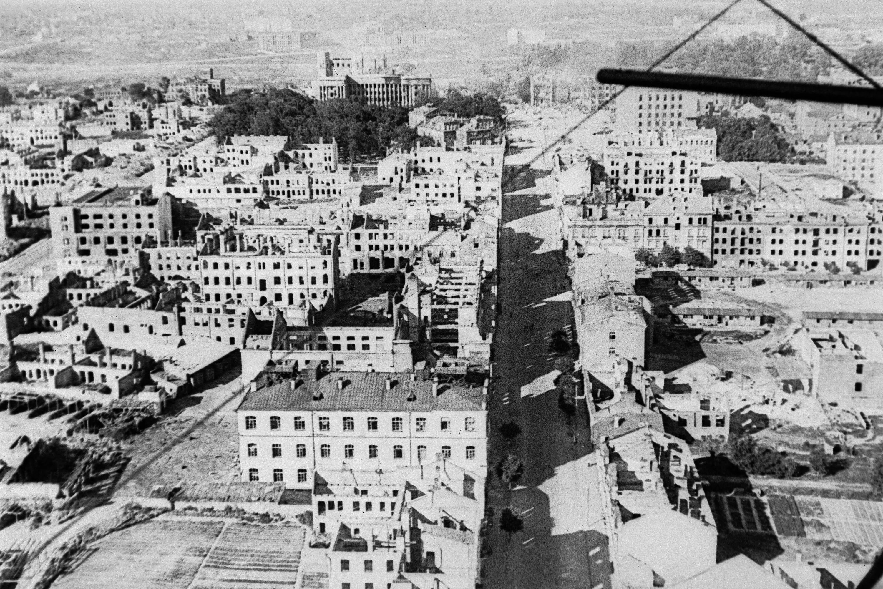 Минск во время войны фото 75 лет назад началась операция по освобождению Беларуси от фашистов - Российская