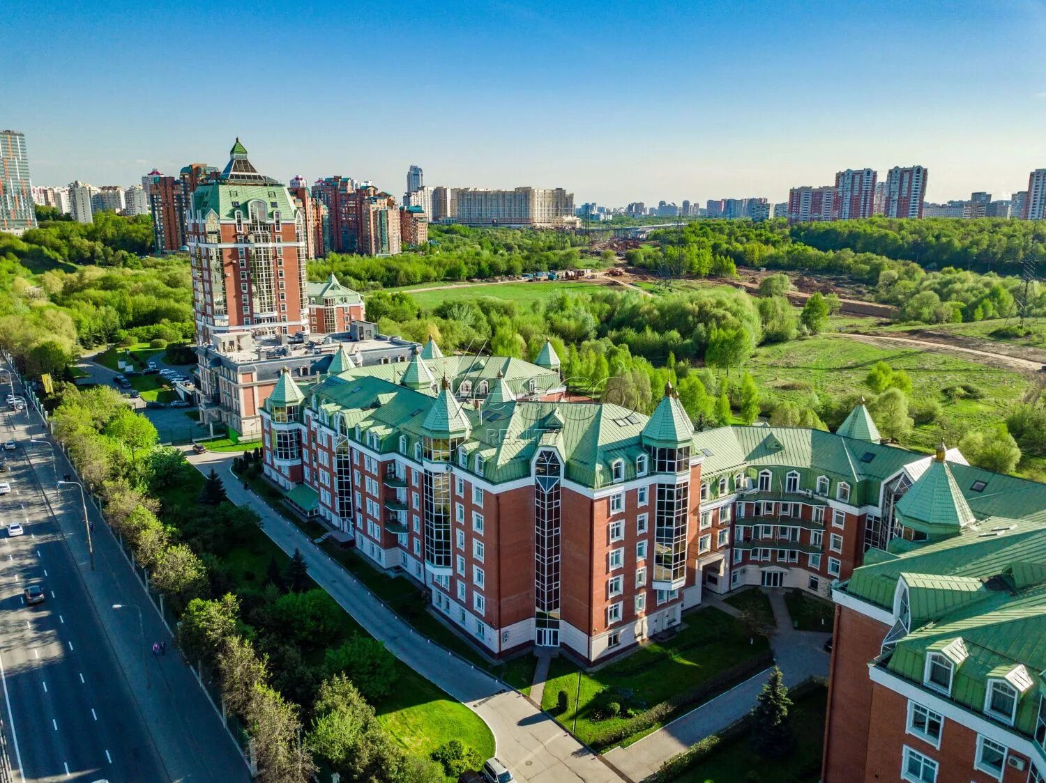 Минская улица фото ЖК Золотые ключи в Москве, ЗАО, р-н Раменки, от застройщика Mirax Group - цены, 