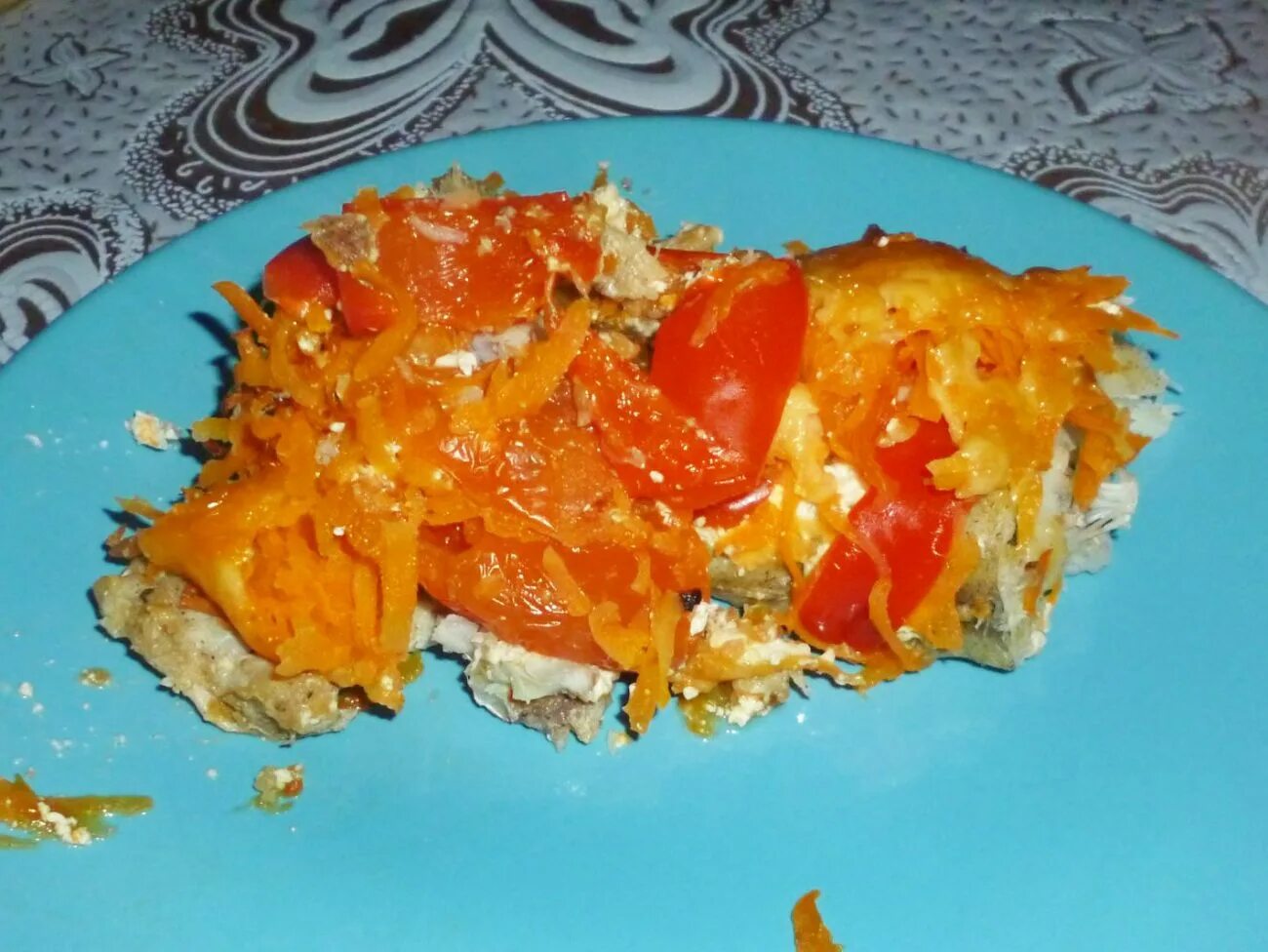 Минтай под шубой рецепт с фото Рецепт минтая под овощами