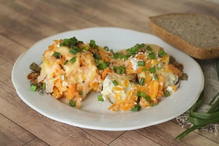 Минтай с овощами рецепт с фото Минтай в духовке под овощной шубой Fresh.ru домашние рецепты Дзен