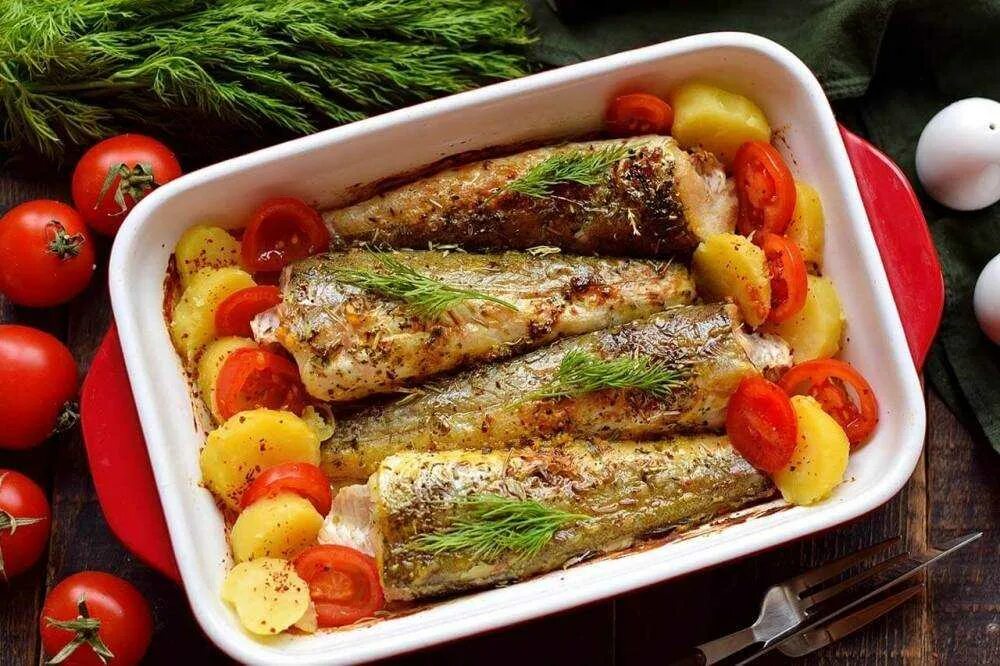 Минтай самый вкусный рецепт фото Приготовить филе минтая с картошкой