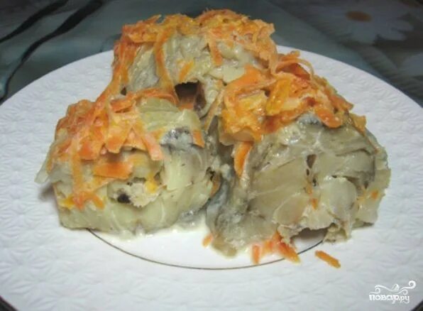 Минтай тушеный рецепт с фото овощами Тушеный минтай с морковью и луком - пошаговый рецепт с фото на Повар.ру