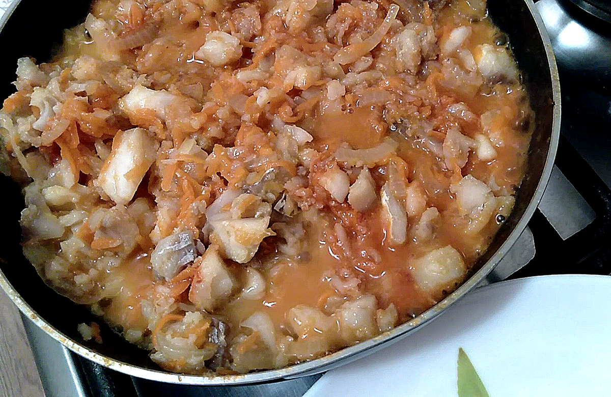 Минтай тушеный с луком фото Предендент на первое место среди блюд из рыбы ВКУСНО-ИНТЕРЕСНЫЙ ✔ Дзен