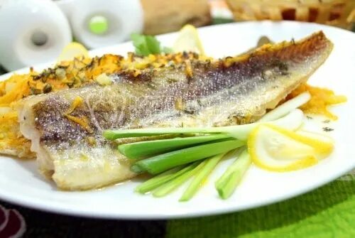 Минтай в духовке фото Минтай запеченный с овощами Recipe Food, Cooking, Stuffed peppers