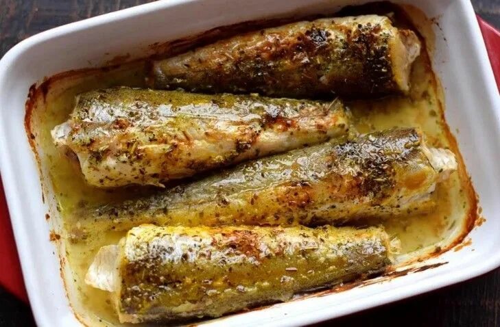 Минтай в духовке пошаговое фото Минтай не жарю, а готовлю в духовке. Просто смажьте рыбу горчицей: нереально вку
