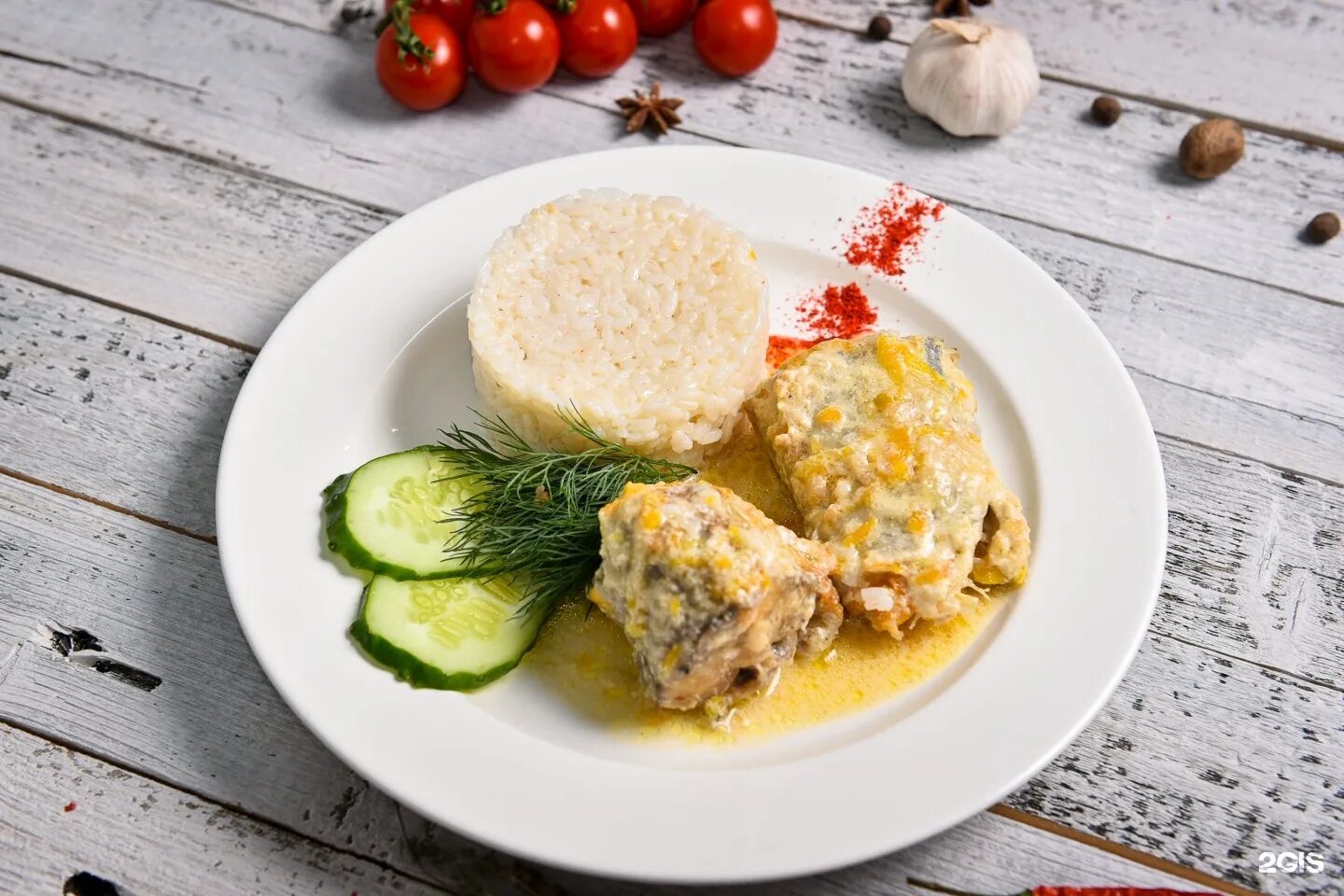 Минтай в соусе фото Медина food, семейное халяль-кафе, улица Татарстан, 7, Казань - 2ГИС