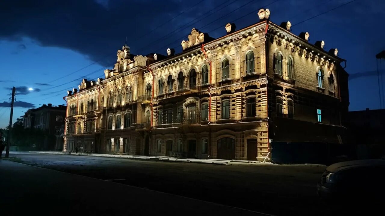 Минуса октябрьская ул 95а минусинск фото Panorama: Дом купца Вильнера, landmark, attraction, Minusinsk, Oktyabrskaya ulit