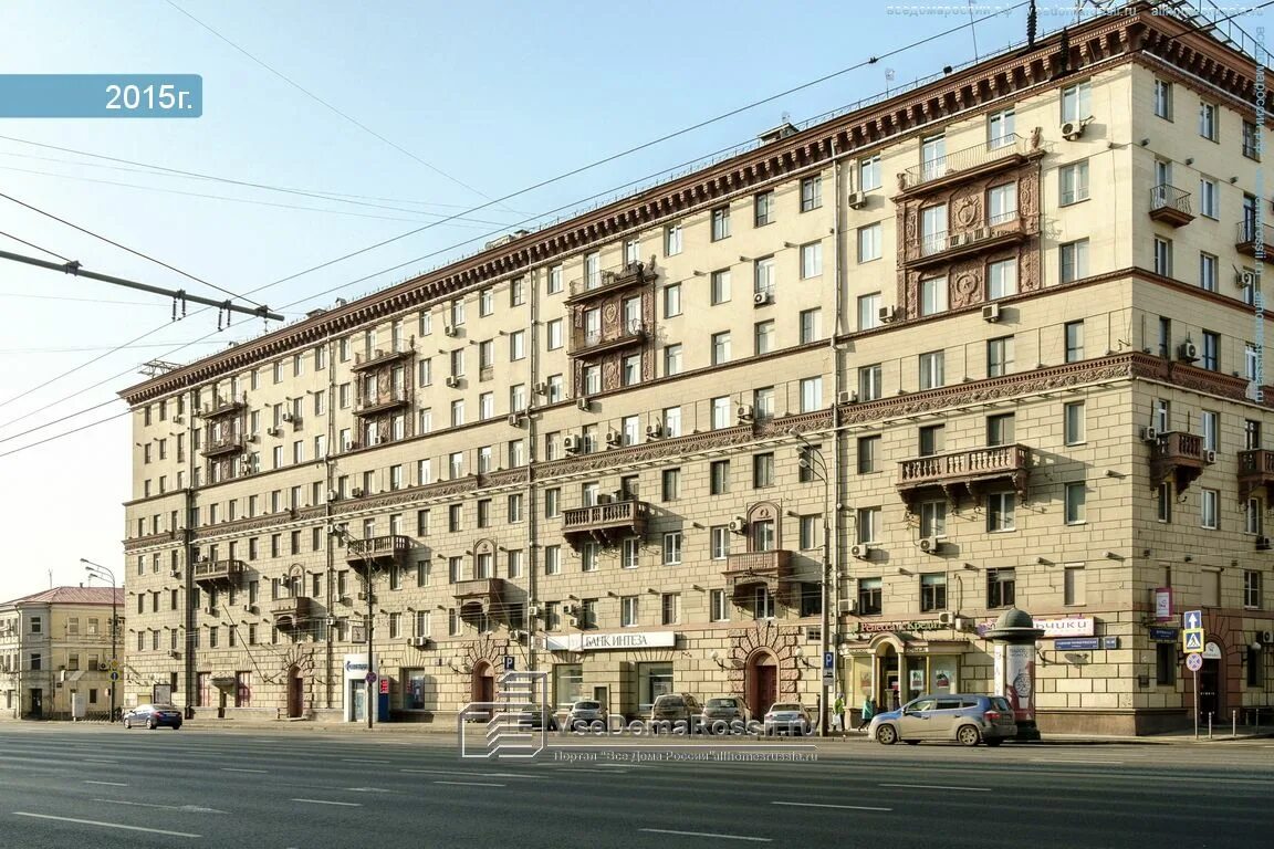 Миоптика садовая черногрязская ул 16 18с1 фото Москва, улица Садовая-Черногрязская дом 16/18 (пер. Фурманный, 26). многоквартир