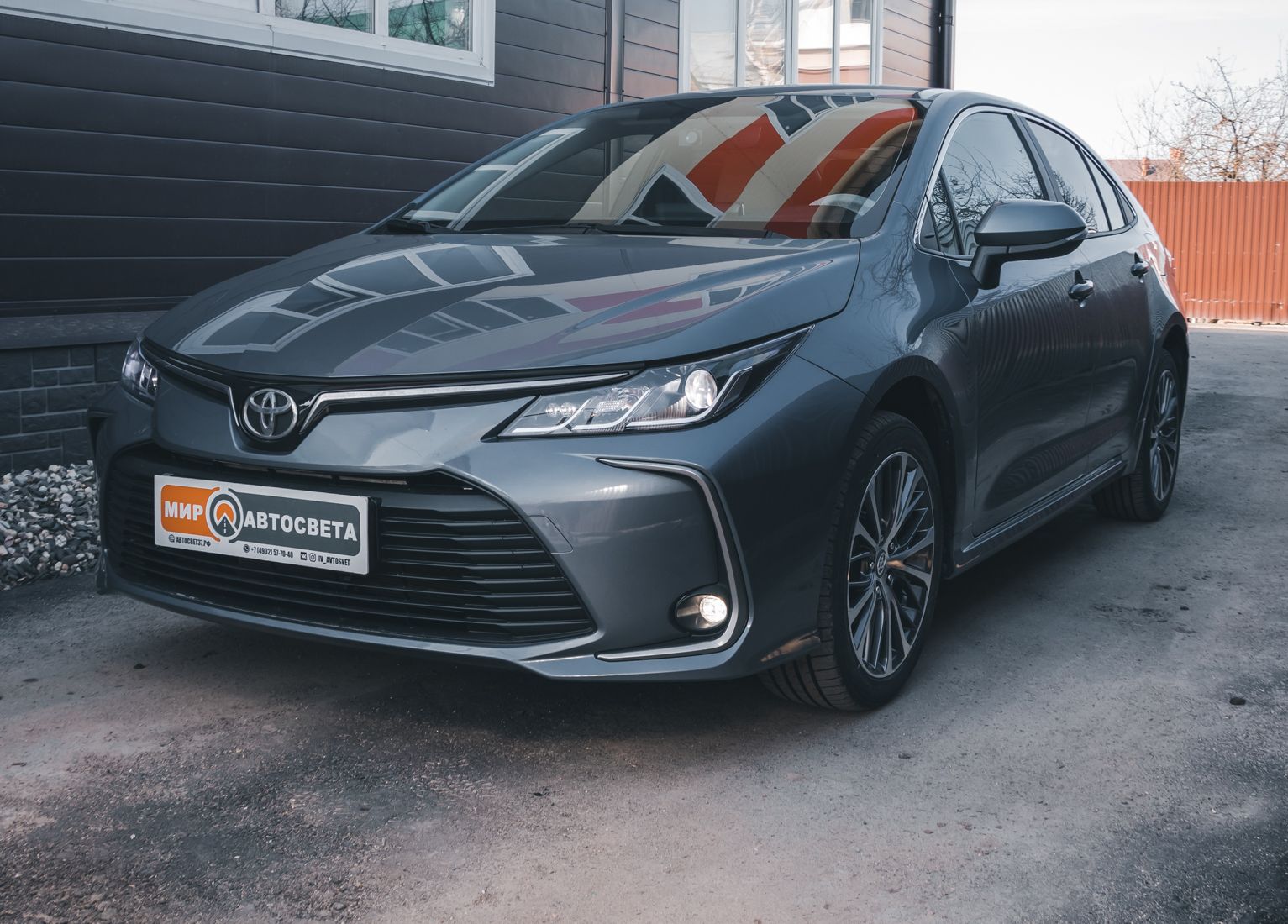 Мир автосвета ул генерала хлебникова 85 фото Светодиодные лампы на Toyota Corolla 2019 года - Мир Автосвета