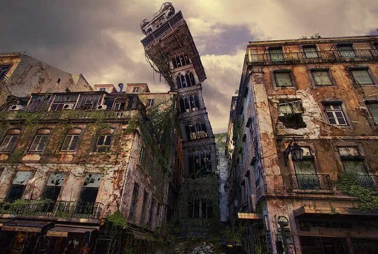 Мир без людей фото Pin on arkadia stadt / world The last of us, Apocalypse landscape, Post apocalyp