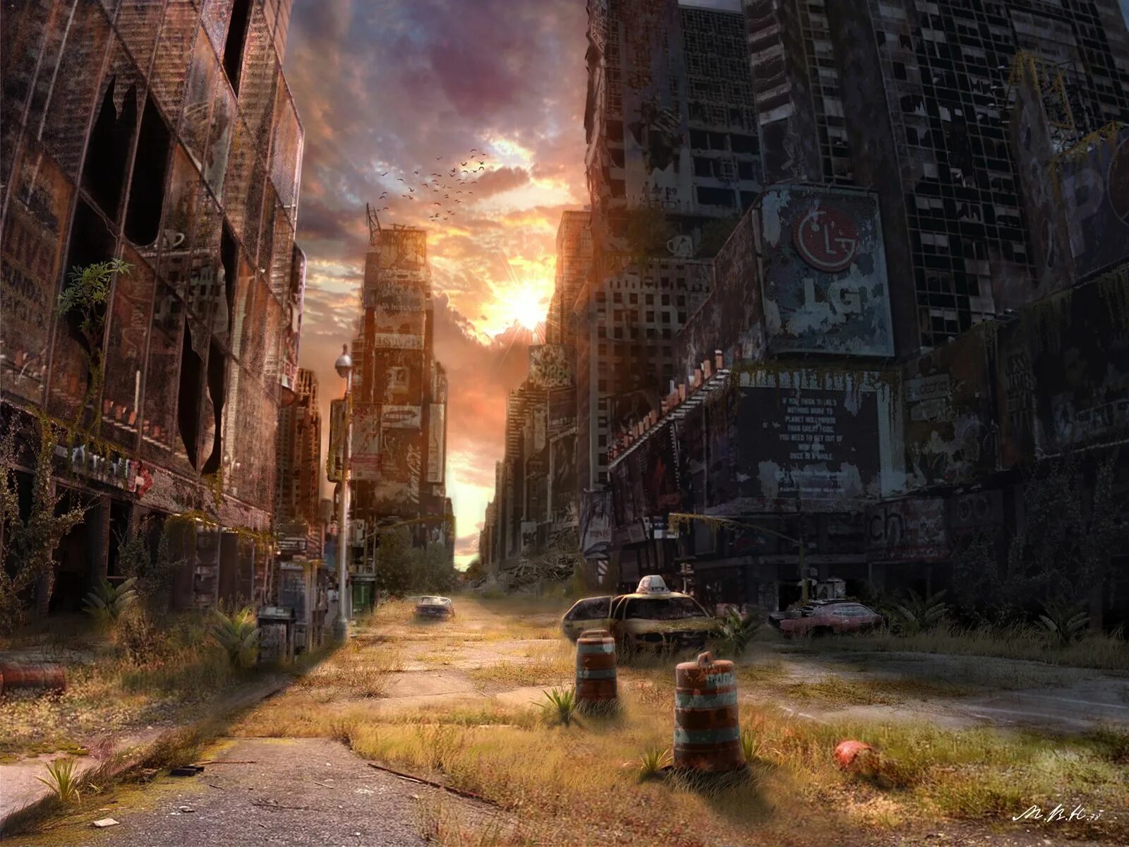 Мир без людей фото 51 Breathtaking Post-Apocalypse Wallpapers Mundo post-apocalíptico, Apocalíptico