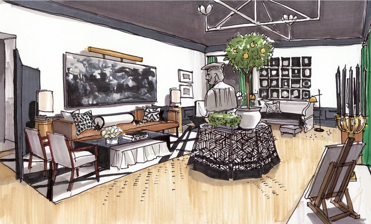 Мир дизайнера интерьера Preview Rooms from the Sotheby’s Designer Showhouse and Auction Interior design 