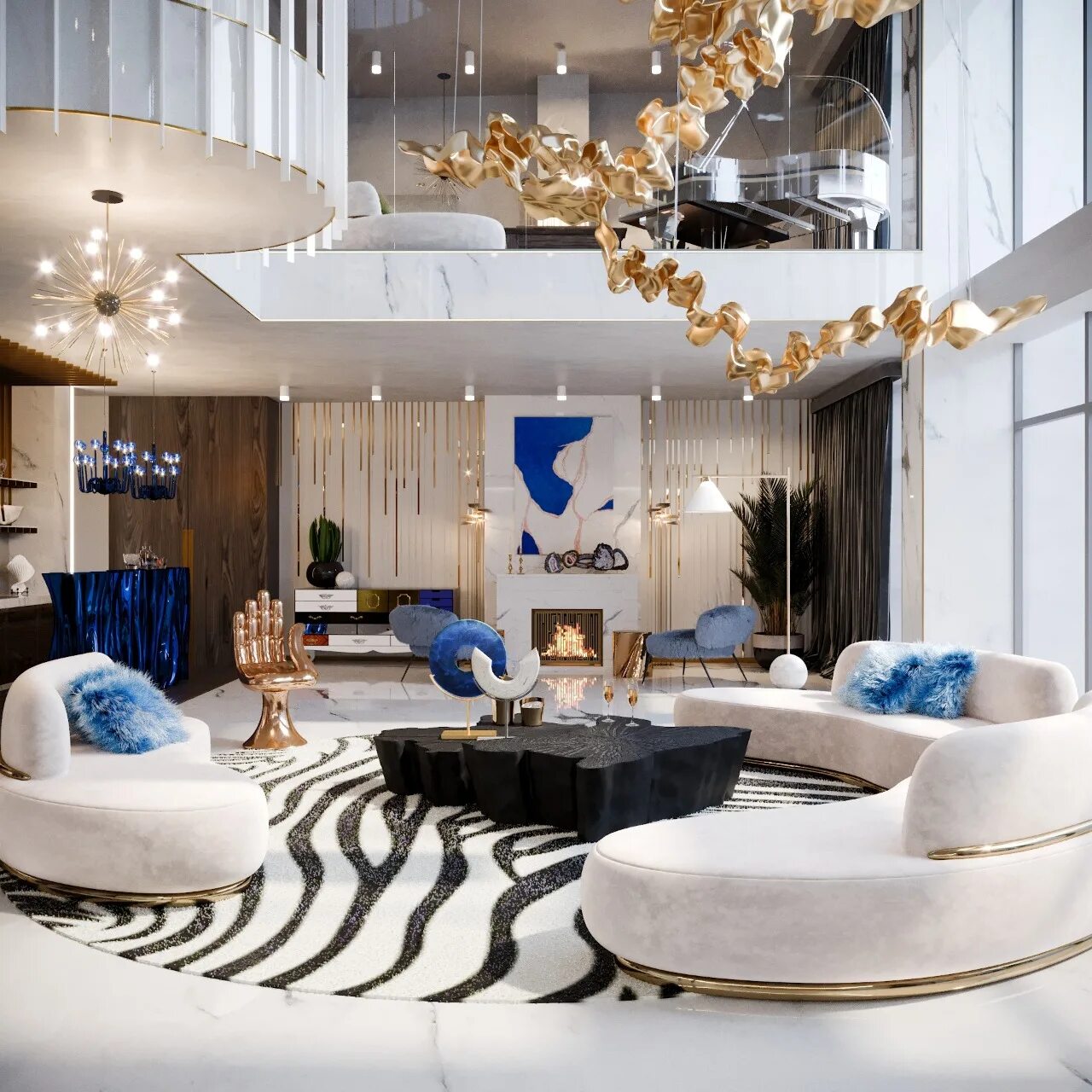 Мир дизайнера интерьера Holywood Regency в Особняке Кушелева-Безбородко
