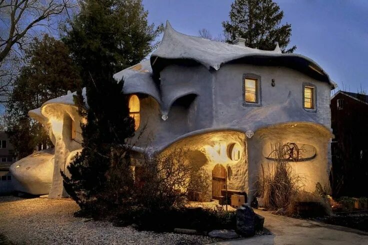 Мир домов фото Pin by Eve Austria on organic architecture Mushroom house, Unusual homes, Bethes