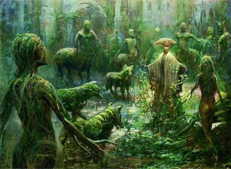 Мир духов фото Growing Ranks Fantasy artwork, Mtg art, Fantasy inspiration