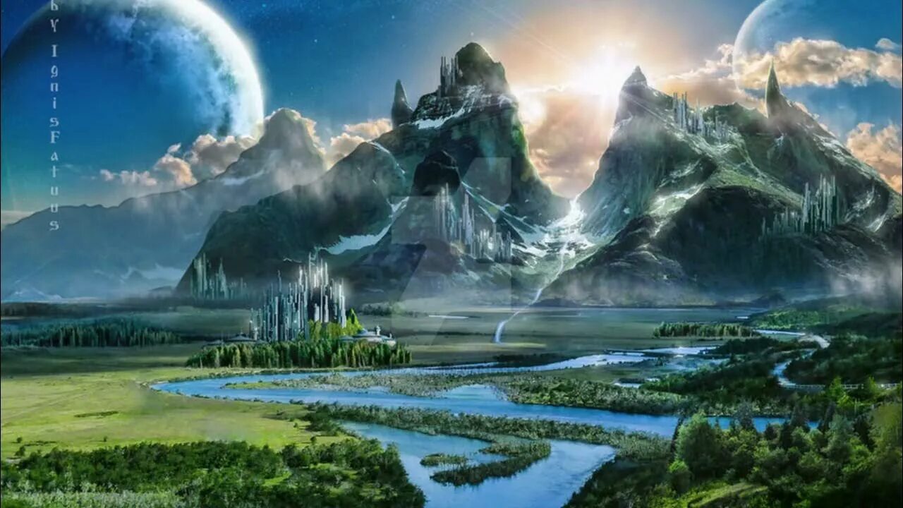 Мир фэнтези фото Magical Lands Cinematic Background Beautiful ♫ Epic Music ♫ - YouTube