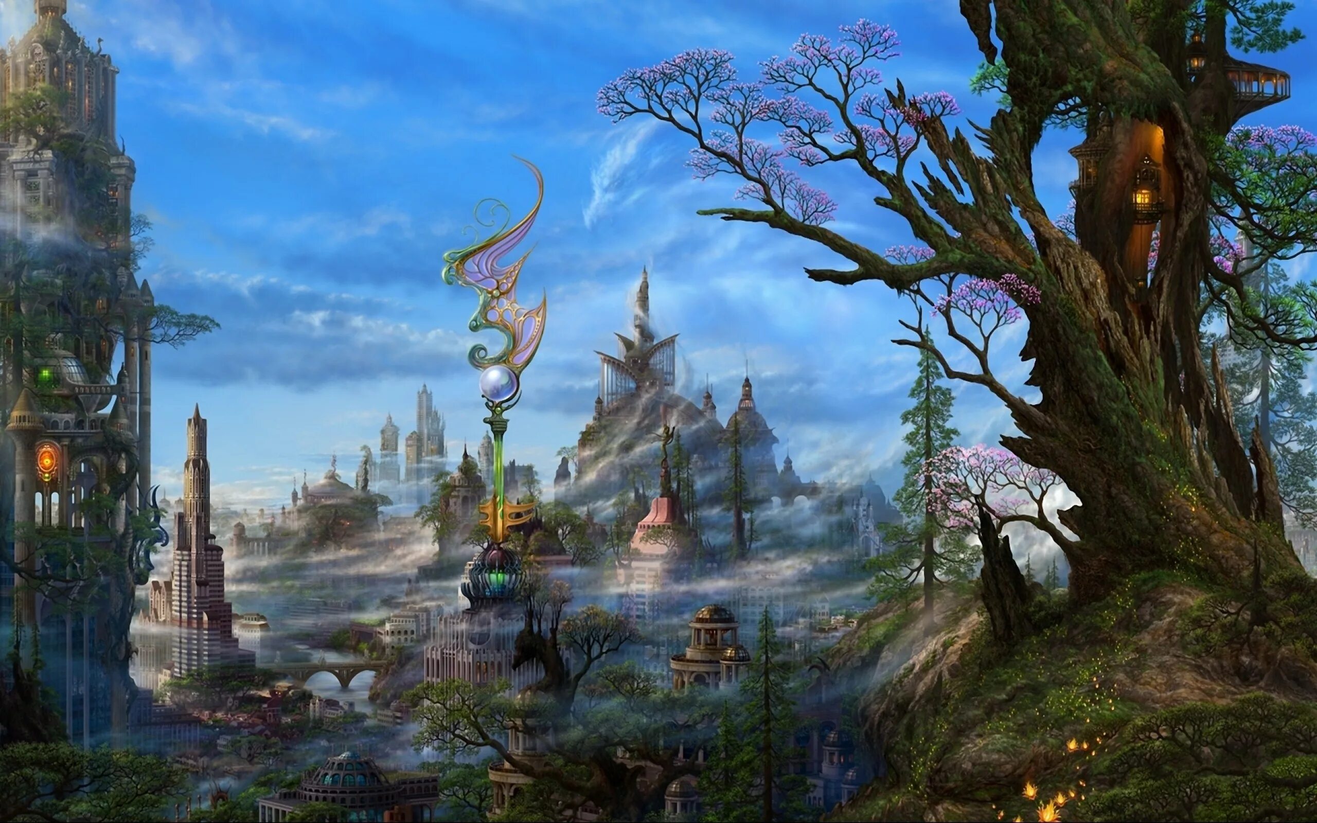 Мир фэнтези фото The Fantasy art of Kazumasa Uchio by Kazumasa Uchio