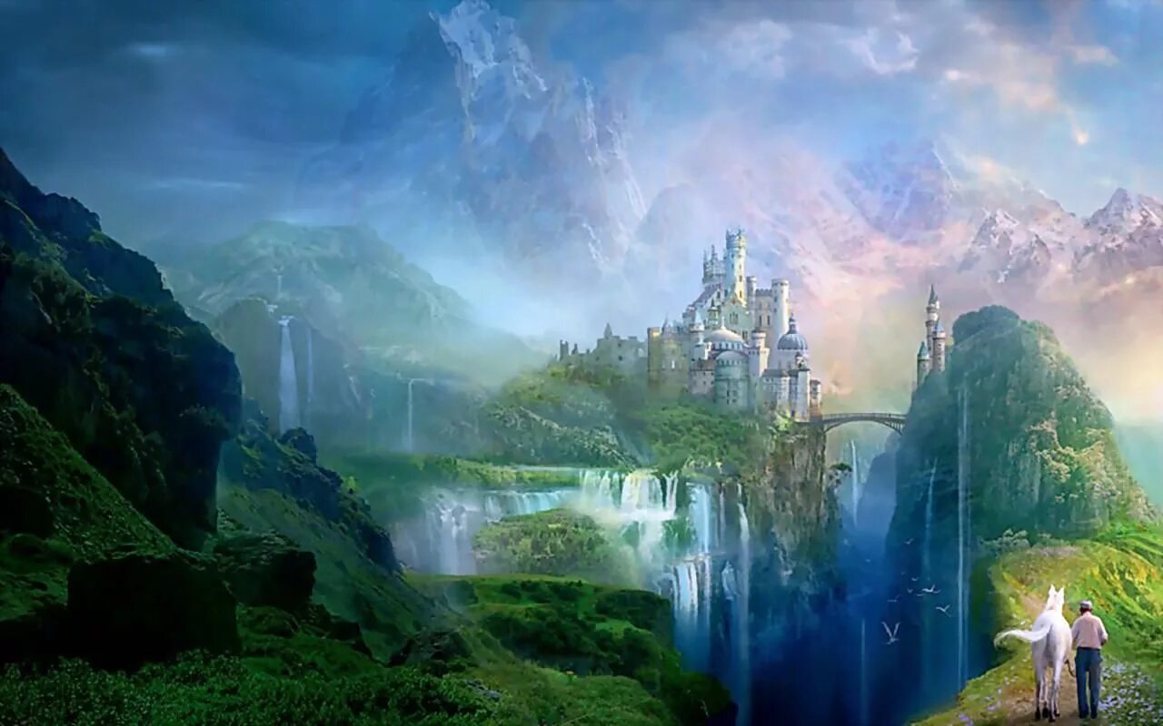 Мир фэнтези фото fantasy Fantasy world for my friend luna HQ WALLPAPER - (#90286) World wallpaper