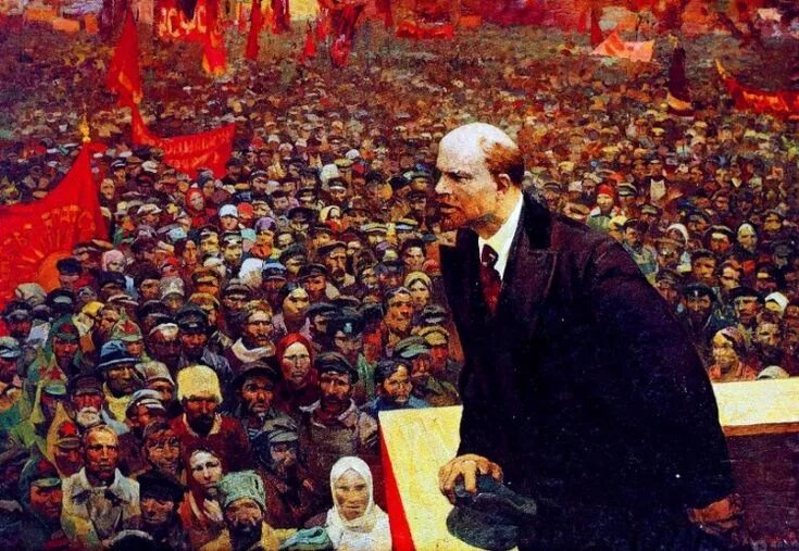 Мир фото ленина Lenin rallying the Bolsheviks Revolution art, The bolsheviks, Russian revolution