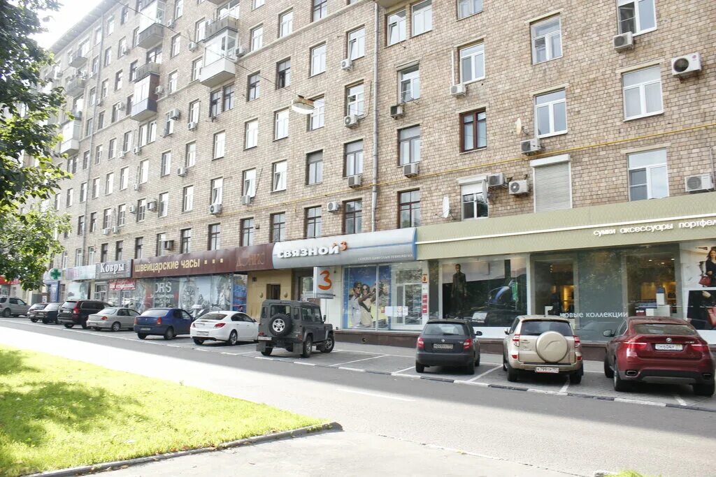 Мир фото ленинский просп 62 1 фото Панорама: Парковка при магазине Дом паркета, автомобильная парковка, Ленинский п